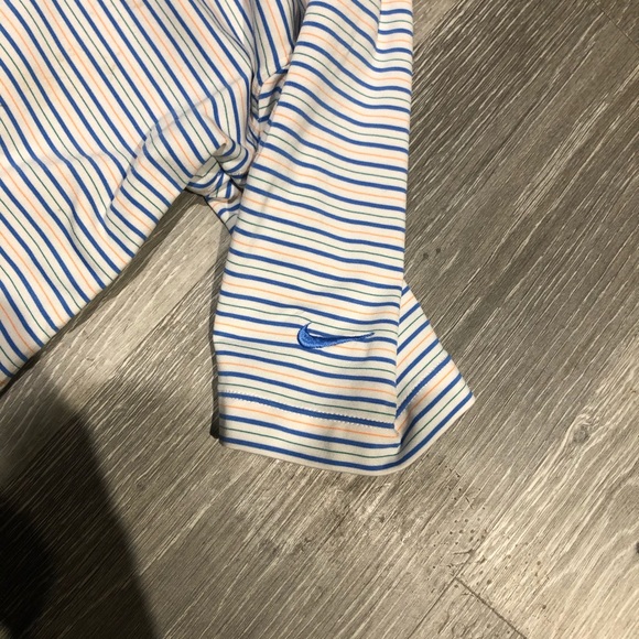 Nike Golf shirt striped pattern men’s size L - Picture 3 of 3